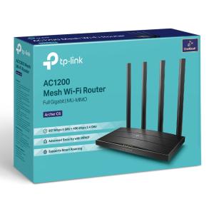 TP-LINK Router Archer C6, Wi-Fi 1200Mbps AC1200, MU-MIMO, Ver. 4.0 | Δικτυακά | elabstore.gr