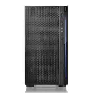 THERMALTAKE PC case micro tower Versa H18, 398x205x439mm, 1x fan, μαύρο | PC & Αναβάθμιση | elabstore.gr