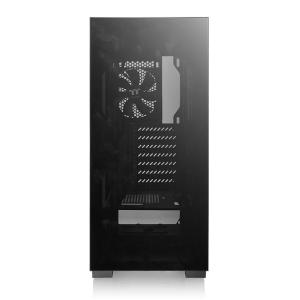 THERMALTAKE PC case mid tower Versa T25 TG, 416x210x480mm, 1x fan, μαύρο | PC & Αναβάθμιση | elabstore.gr