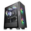 THERMALTAKE PC case mid tower Versa T25 TG, 416x210x480mm, 1x fan, μαύρο | PC & Αναβάθμιση | elabstore.gr