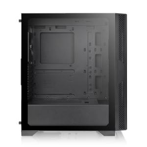 THERMALTAKE PC case mid tower Versa T25 TG, 416x210x480mm, 1x fan, μαύρο | PC & Αναβάθμιση | elabstore.gr