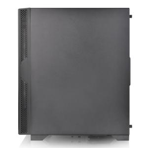 THERMALTAKE PC case mid tower Versa T25 TG, 416x210x480mm, 1x fan, μαύρο | eLabstore.gr