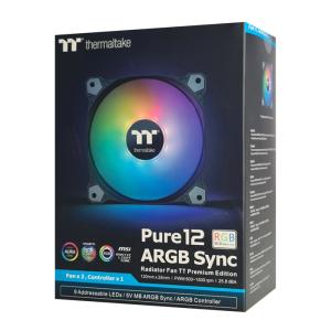 THERMALTAKE Kit LED ανεμιστήρων Pure 12 ARGB Sync, 3x 120mm, controller | PC & Αναβάθμιση | elabstore.gr