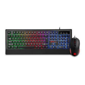 THERMALTAKE πληκτρολόγιο & ποντίκι Challenger, ενσύρματα, RGB, μαύρο | Συνοδευτικά PC | elabstore.gr