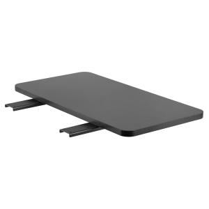 BRATECK ράφι γραφείου DET-4, ξύλινο, 600x409x30mm, 20kg, μαύρο | Αναλώσιμα - Είδη Γραφείου | elabstore.gr