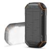 PHILIPS power bank με φακό DLP7726N, ηλιακό, 20000mAh, 15W, μαύρο | Αξεσουάρ κινητών | elabstore.gr