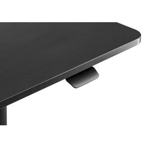 BRATECK γραφείο G04-22D-BL, ρυθμιζόμενο ύψος, 140x68cm, μαύρο | Αναλώσιμα - Είδη Γραφείου | elabstore.gr