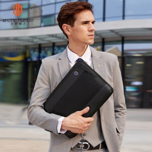ARCTIC HUNTER τσάντα χειρός GW00015 για laptop 15.6", μαύρη | Προσωπική Φροντίδα | elabstore.gr