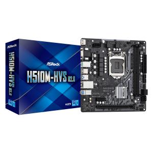 ASROCK μητρική H510M-HVS R.2, 2x DDR4, s1200, USB 3.2, mATX | PC & Αναβάθμιση | elabstore.gr