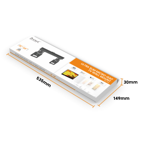 BRATECK επιτοίχια βάση LED-1944 για οθόνη 32"-65", 75kg | eLabstore.gr BRATECK επιτοίχια βάση LED-1944 για οθόνη 32"-65", 75kg - Image 6