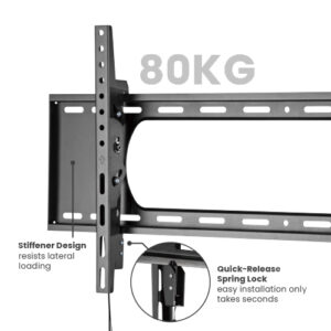 BRATECK επιτοίχια βάση LP73-48T για οθόνη 43"-90", 80kg | eLabstore.gr BRATECK επιτοίχια βάση LP73-48T για οθόνη 43"-90", 80kg | Εικόνα & Ήχος | elabstore.gr