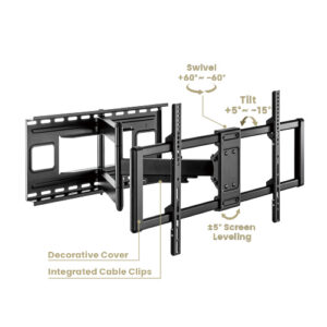 BRATECK επιτοίχια βάση LPA77-483, για οθόνη 43"-90", 80kg | eLabstore.gr BRATECK επιτοίχια βάση LPA77-483, για οθόνη 43"-90", 80kg | Εικόνα & Ήχος | elabstore.gr