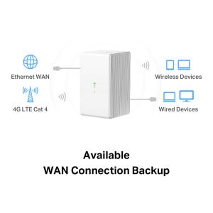 MERCUSYS Wireless N 4G LTE Router, 300 Mbps, Ver: 1.0 | Δικτυακά | elabstore.gr
