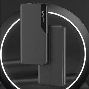 POWERTECH θήκη Smart view MOB-1824 για Samsung A03, μαύρη | Αξεσουάρ κινητών | elabstore.gr