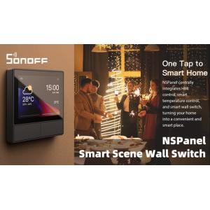 SONOFF smart panel ελέγχου NSPanel με οθόνη αφής, 2-gang, Wi-Fi, λευκό | Εργαλεία | elabstore.gr