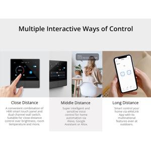 SONOFF smart panel ελέγχου NSPanel με οθόνη αφής, 2-gang, Wi-Fi, λευκό | Εργαλεία | elabstore.gr