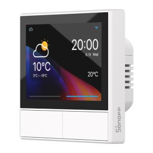 SONOFF smart panel ελέγχου NSPanel με οθόνη αφής, 2-gang, Wi-Fi, λευκό | Εργαλεία | elabstore.gr