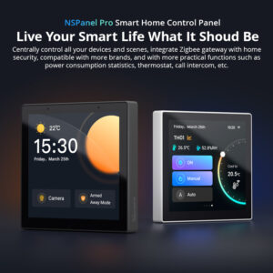 SONOFF smart panel ελέγχου NSPanel Pro, οθόνη αφής, Wi-Fi, Zigbee, μαύρο | Εργαλεία | elabstore.gr