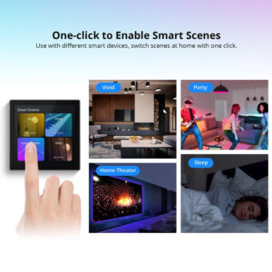 SONOFF smart panel ελέγχου NSPanel Pro, οθόνη αφής, Wi-Fi, Zigbee, μαύρο | Εργαλεία | elabstore.gr