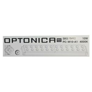OPTONICA LED μαγνητικό φωτιστικό 5492, 10W, 4000K, μεταλλικό, μαύρο | Φωτισμός | elabstore.gr
