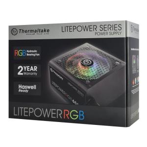 THERMALTAKE τροφοδοτικό PC Litepower RGB, 550W, Non Modular, Active PFC | PC & Αναβάθμιση | elabstore.gr