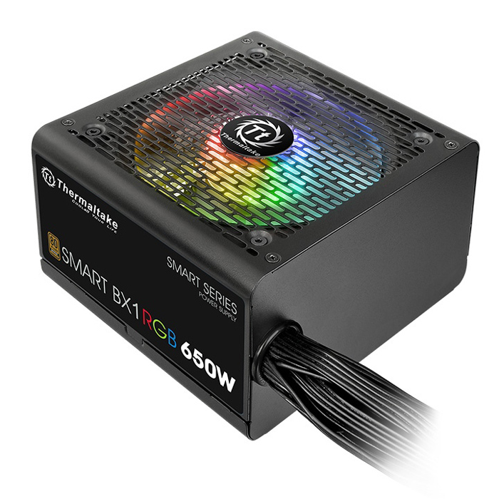 THERMALTAKE τροφοδοτικό PC Smart BX1 RGB 650W, 80 Plus Bronze Active PFC | eLabstore.gr THERMALTAKE τροφοδοτικό PC Smart BX1 RGB 650W, 80 Plus Bronze Active PFC | PC & Αναβάθμιση | elabstore.gr
