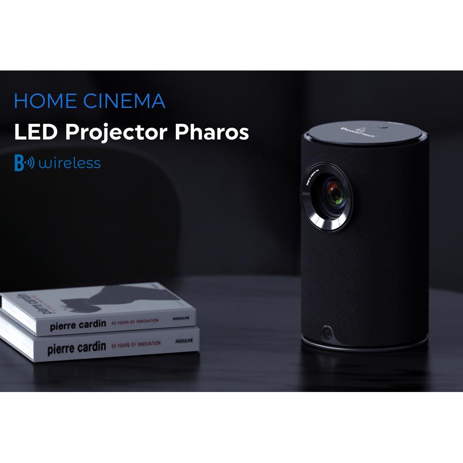 POWERTECH LED βιντεοπροβολέας Pharos, Full HD, WiFi, μαύρος | eLabstore.gr POWERTECH LED βιντεοπροβολέας Pharos, Full HD, WiFi, μαύρος | Εικόνα & Ήχος | elabstore.gr