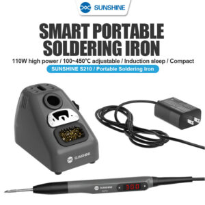 SUNSHINE σταθμός κόλλησης S210 με κολλητήρι, 110W, 100~450 °C | Εργαλεία | elabstore.gr