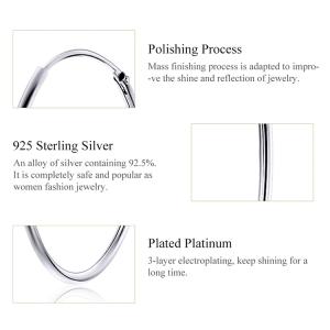 BAMOER σκουλαρίκια κρίκοι SCE710, 30mm, ασήμι 925, ασημί | eLabstore.gr BAMOER σκουλαρίκια κρίκοι SCE710, 30mm, ασήμι 925, ασημί | Προσωπική Φροντίδα | elabstore.gr