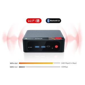 BEELINK mini PC SER 5 Pro, AMD 5800H, 16GB, 500GB M.2, Windows 11 Pro | eLabstore.gr