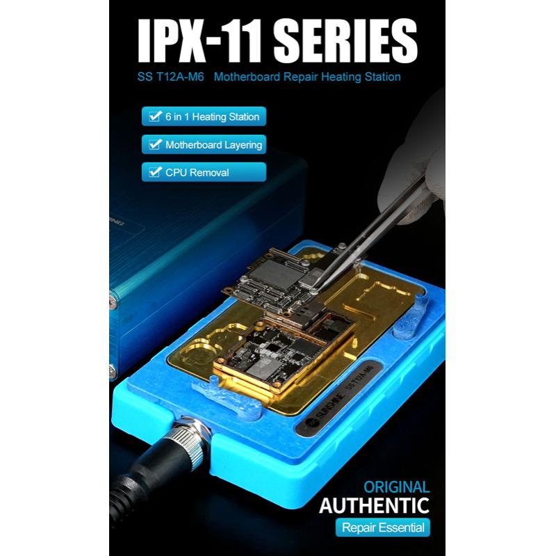 SUNSHINE βάση motherboard SS-T12A-M6, iPhone X/11 series, θερμαινόμενη | eLabstore.gr SUNSHINE βάση motherboard SS-T12A-M6, iPhone X/11 series, θερμαινόμενη | Εργαλεία | elabstore.gr