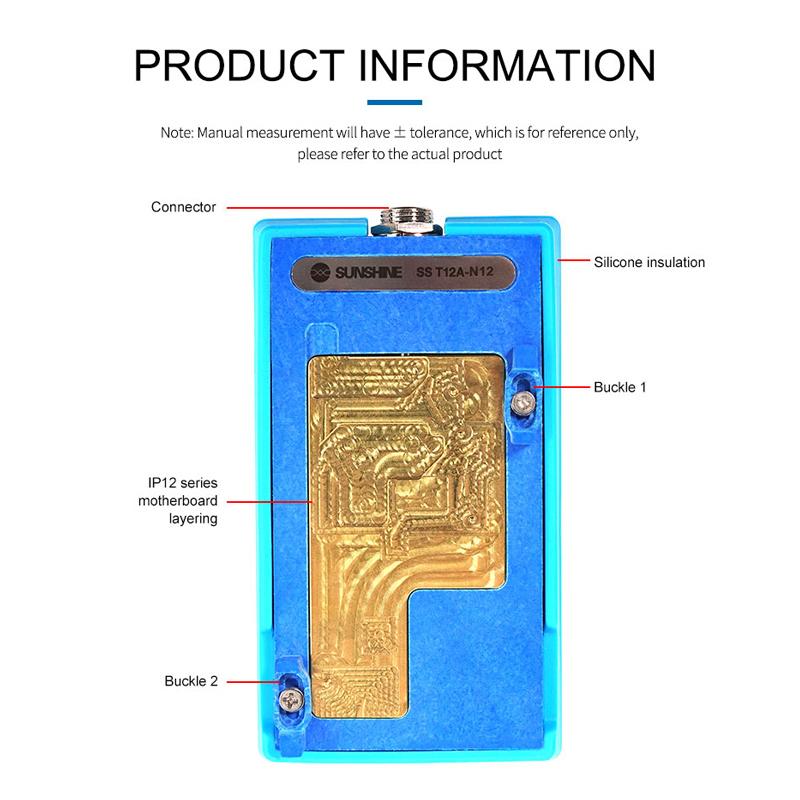 SUNSHINE βάση motherboard SS-T12A-N12 για iPhone 12 series, θερμαινόμενη | eLabstore.gr SUNSHINE βάση motherboard SS-T12A-N12 για iPhone 12 series, θερμαινόμενη | Εργαλεία | elabstore.gr