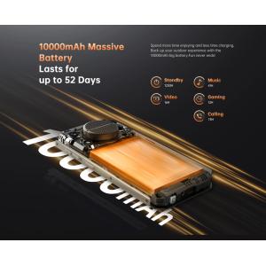 OUKITEL smartphone WP22, ηχείο 4W, 6.58", 8/256GB, 10000mAh, μαύρο | eLabstore.gr