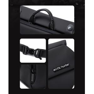 ARCTIC HUNTER τσάντα Crossbody YB00046 με θήκη tablet, 10L, μαύρη | Προσωπική Φροντίδα | elabstore.gr