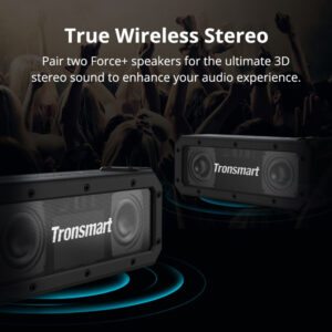 TRONSMART φορητό ηχείο Element Force+ 40W, Bluetooth/NFC, 6600mAh, μαύρο | eLabstore.gr TRONSMART φορητό ηχείο Element Force+ 40W, Bluetooth/NFC, 6600mAh, μαύρο | Εικόνα & Ήχος | elabstore.gr