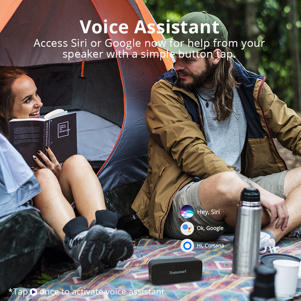TRONSMART φορητό ηχείο Element T2 Plus, 20W, Bluetooth, 3600mAh, μαύρο | eLabstore.gr TRONSMART φορητό ηχείο Element T2 Plus, 20W, Bluetooth, 3600mAh, μαύρο | Εικόνα & Ήχος | elabstore.gr