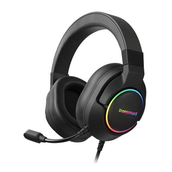 TRONSMART gaming headset Sparkle, USB, multiplatform, 50mm, μαύρο | eLabstore.gr TRONSMART gaming headset Sparkle, USB, multiplatform, 50mm, μαύρο | Συνοδευτικά PC | elabstore.gr