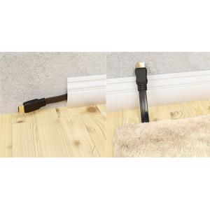 GOOBAY καλώδιο HDMI 2.0 με Ethernet 61280, flat, 18Gbit/s, 4K, 3m, μαύρο | Καλώδια - Αντάπτορες | elabstore.gr
