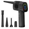 GOOBAY ηλεκτρικό air duster 61667, LED οθόνη, 46.8W, 2000mAh, μαύρο | Εργαλεία | elabstore.gr