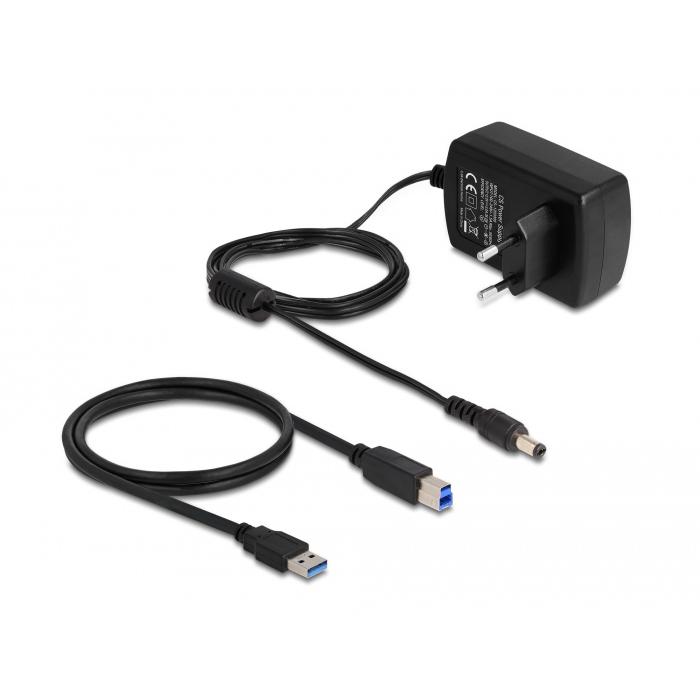DELOCK docking station 64187, clone/erase function, 2x SSD, 5Gb/s, μαύρο | eLabstore.gr DELOCK docking station 64187, clone/erase function, 2x SSD, 5Gb/s, μαύρο | Συνοδευτικά PC | elabstore.gr