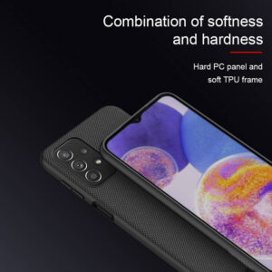 NILLKIN θήκη Textured για Samsung Galaxy A23 4G/5G, μαύρη | Αξεσουάρ κινητών | elabstore.gr