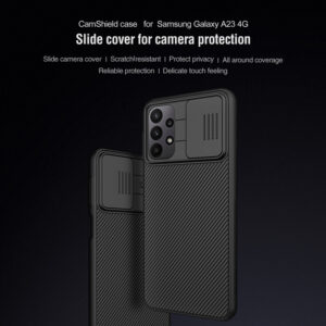 NILLKIN θήκη CamShield για Samsung Galaxy A23 4G/5G, μαύρη | Αξεσουάρ κινητών | elabstore.gr