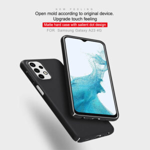 NILLKIN θήκη Super Frosted Shield για Samsung Galaxy A23 4G/5G, μπλε | Αξεσουάρ κινητών | elabstore.gr