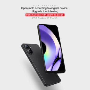 NILLKIN θήκη Super Frosted Shield για Realme 10 Pro 5G, μαύρη | Αξεσουάρ κινητών | elabstore.gr