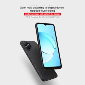 NILLKIN θήκη Super Frosted Shield για Realme 9i 5G/10 5G, μαύρη | Αξεσουάρ κινητών | elabstore.gr