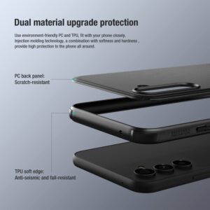 NILLKIN θήκη Super Frosted Shield Pro για Samsung Galaxy A54 5G, μαύρη | Αξεσουάρ κινητών | elabstore.gr