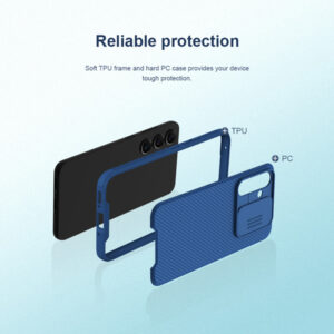 NILLKIN θήκη CamShield Pro για Samsung Galaxy A54 5G, μπλε | Αξεσουάρ κινητών | elabstore.gr