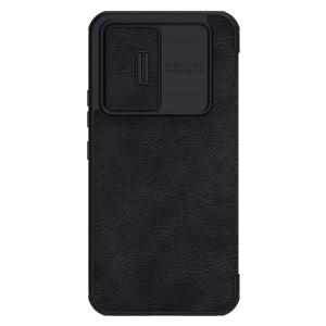 NILLKIN θήκη Qin Pro για Samsung Galaxy A54 5G, δερμάτινη, μαύρη | Αξεσουάρ κινητών | elabstore.gr