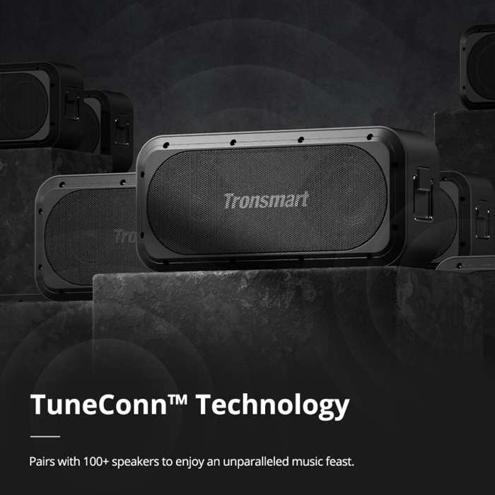TRONSMART φορητό ηχείο Force SE, 50W, Bluetooth, 7200mAh, IPX7, μαύρο | eLabstore.gr TRONSMART φορητό ηχείο Force SE, 50W, Bluetooth, 7200mAh, IPX7, μαύρο - Image 6