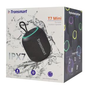 TRONSMART φορητό ηχείο T7 Mini, 15W, Bluetooth, 2500mAh, IPX7, μαύρο | eLabstore.gr